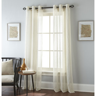 linden street single curtain rod
